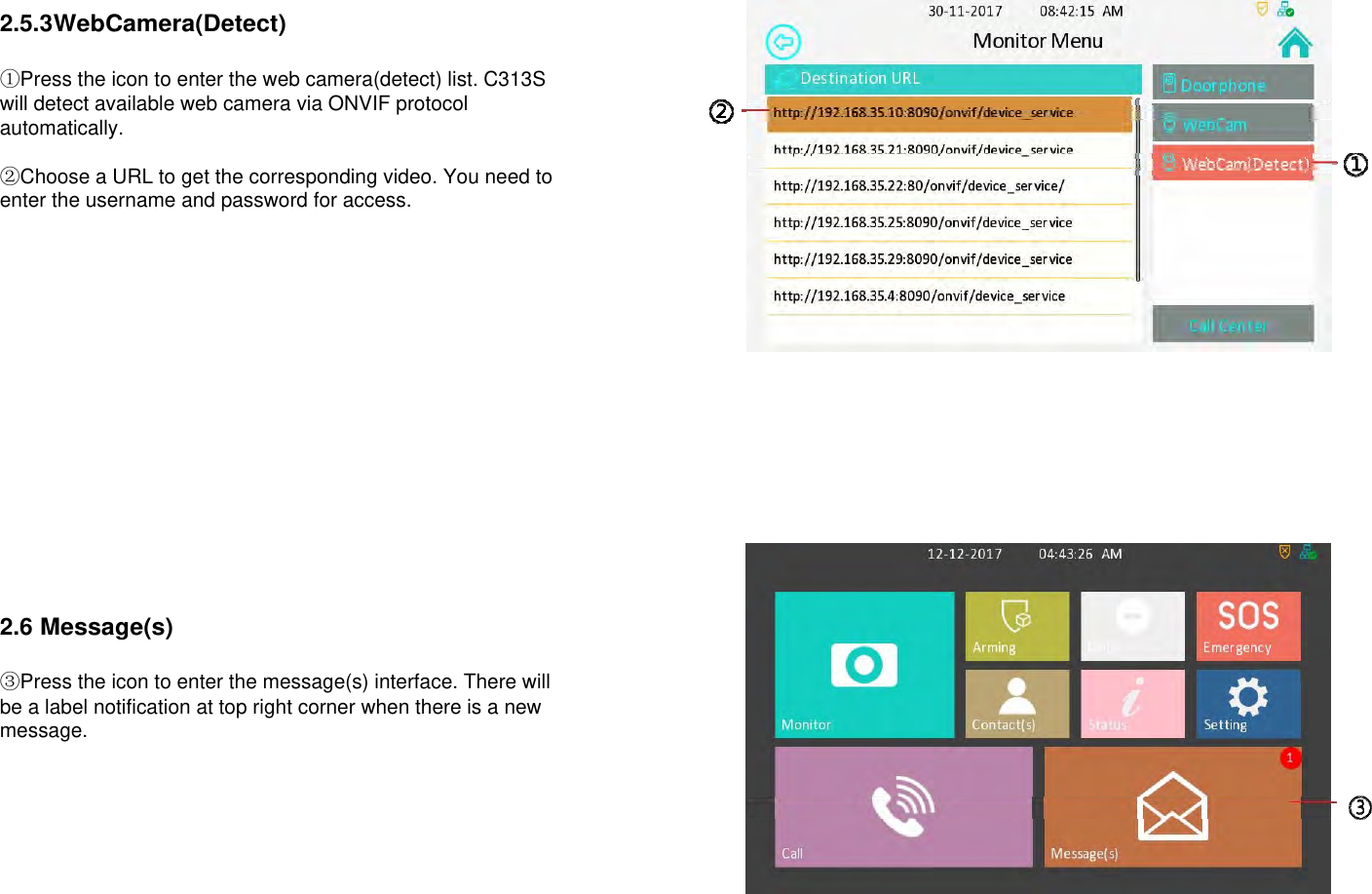 Page 13 of AKUVOX C313X Indoor Monitor User Manual x