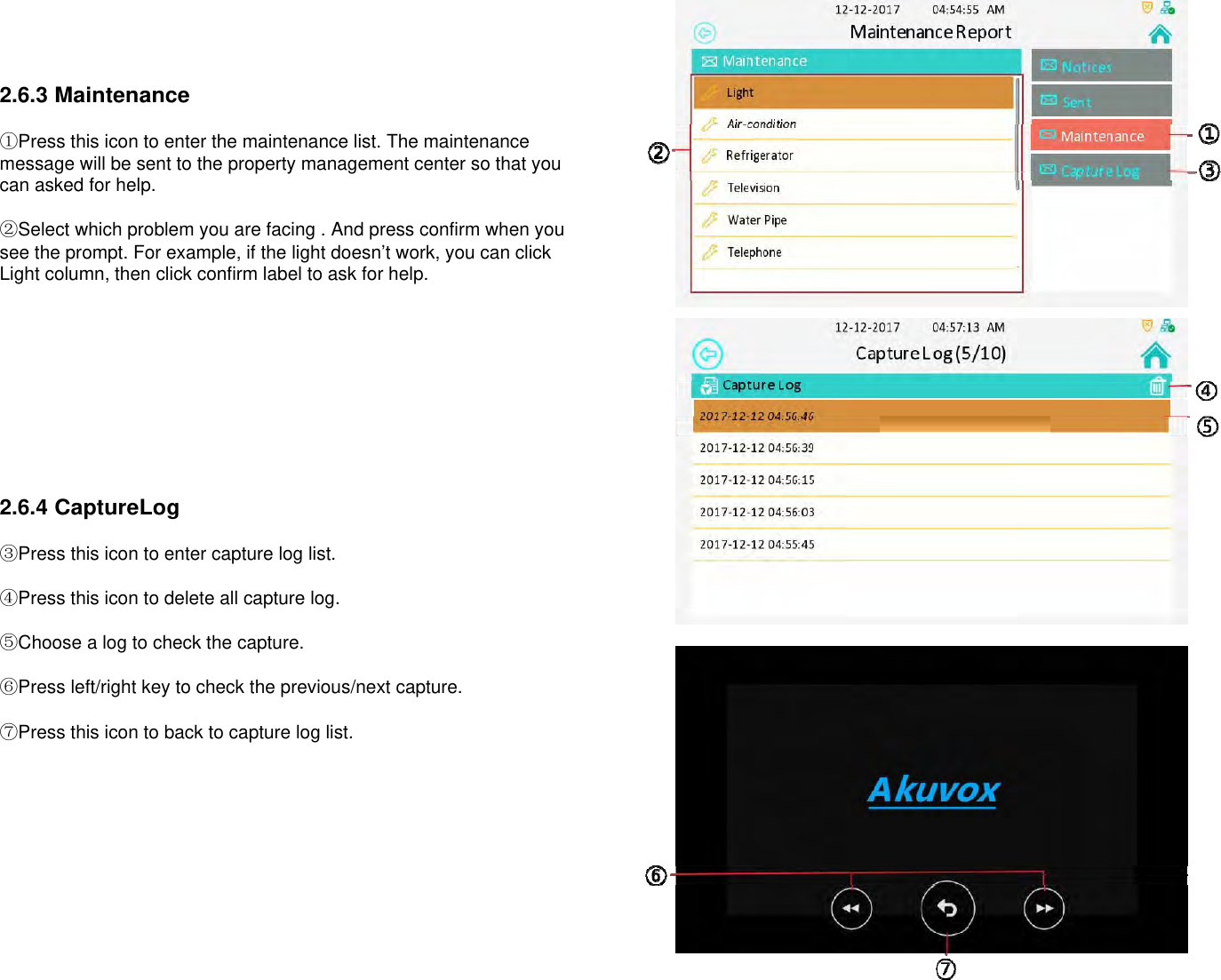 Page 16 of AKUVOX C313X Indoor Monitor User Manual x