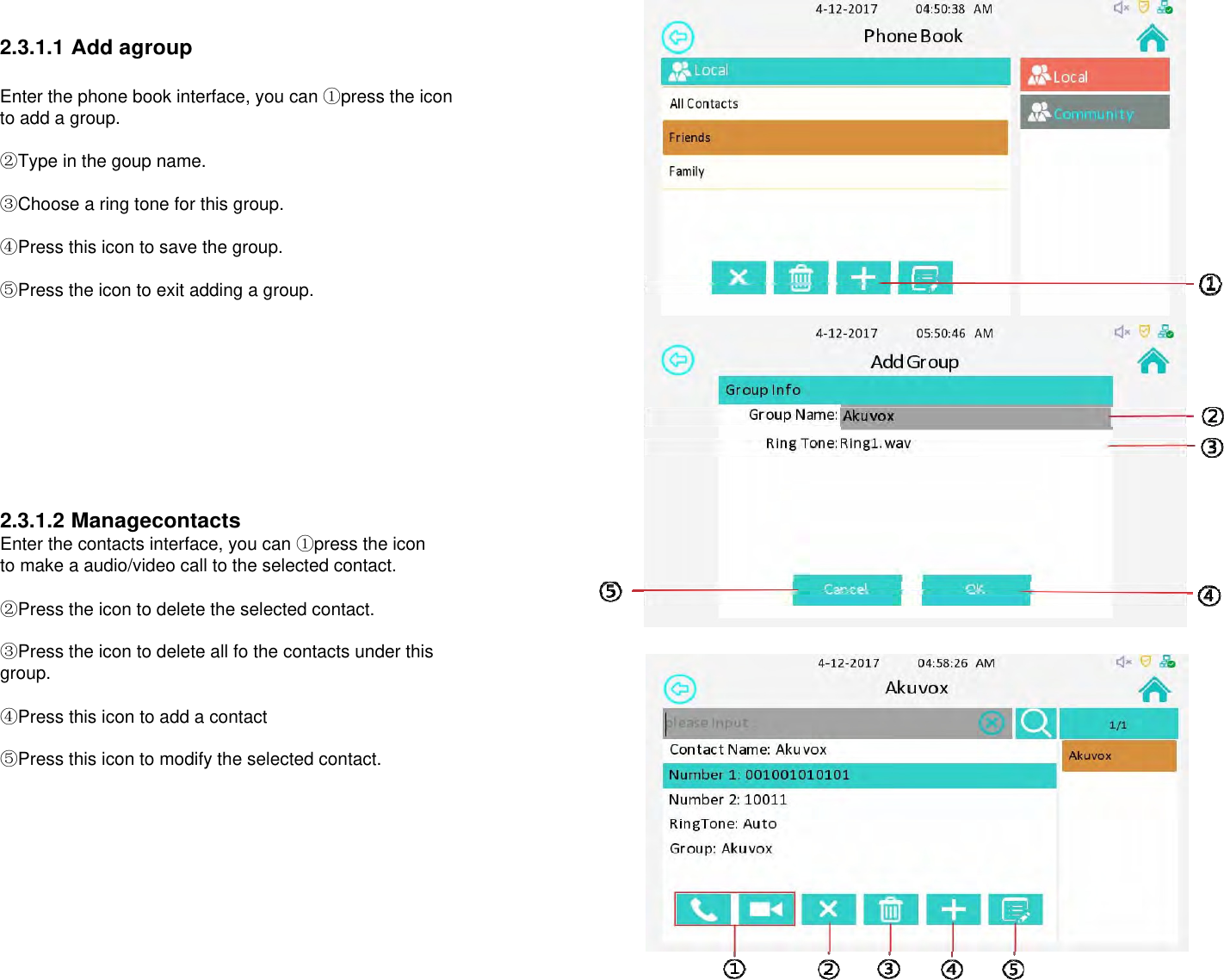 Page 8 of AKUVOX C313X Indoor Monitor User Manual x