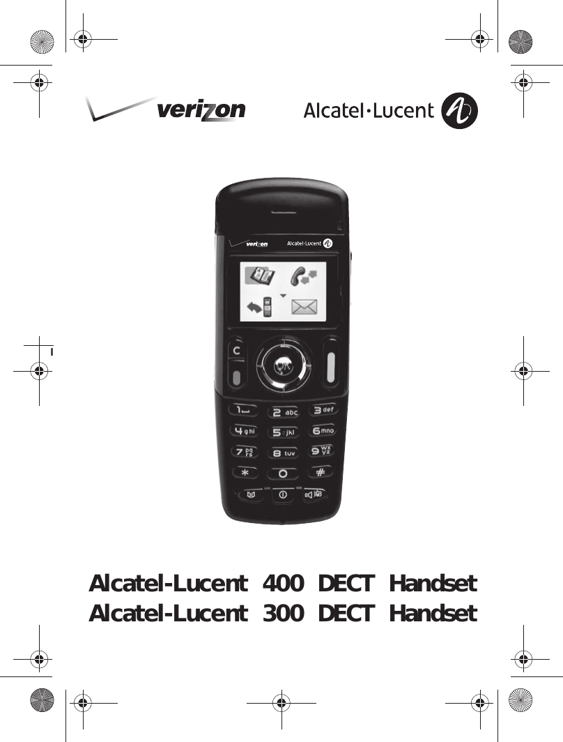 1Alcatel-Lucent 400 DECT HandsetAlcatel-Lucent 300 DECT Handset