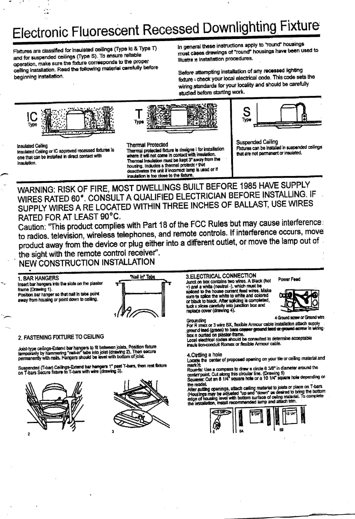 Alki Electronics Technology Unv0310 Electronic Ballast User Manual