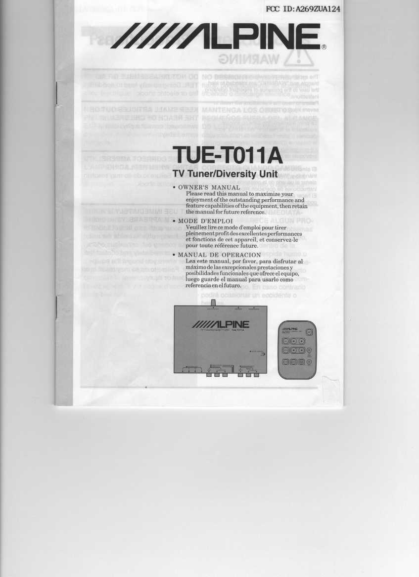 Low Power FM Transmitter User Manual