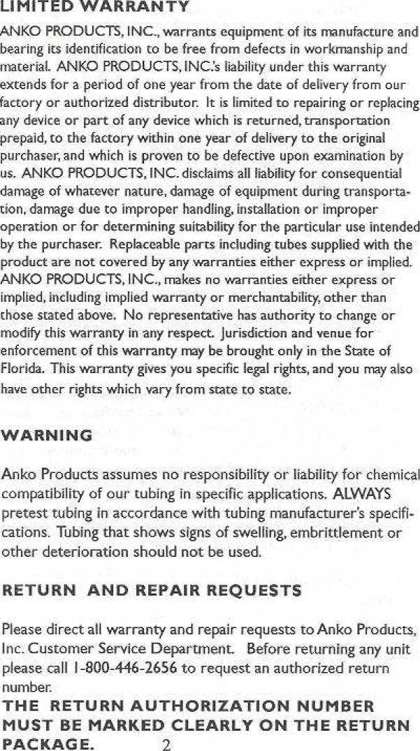 Page 3 of 7 - ANKO 4000 Variable M4000 &M4500-1 User Manual  To The 5b2a4f82-ce10-470d-af3b-c38f65c4c2be