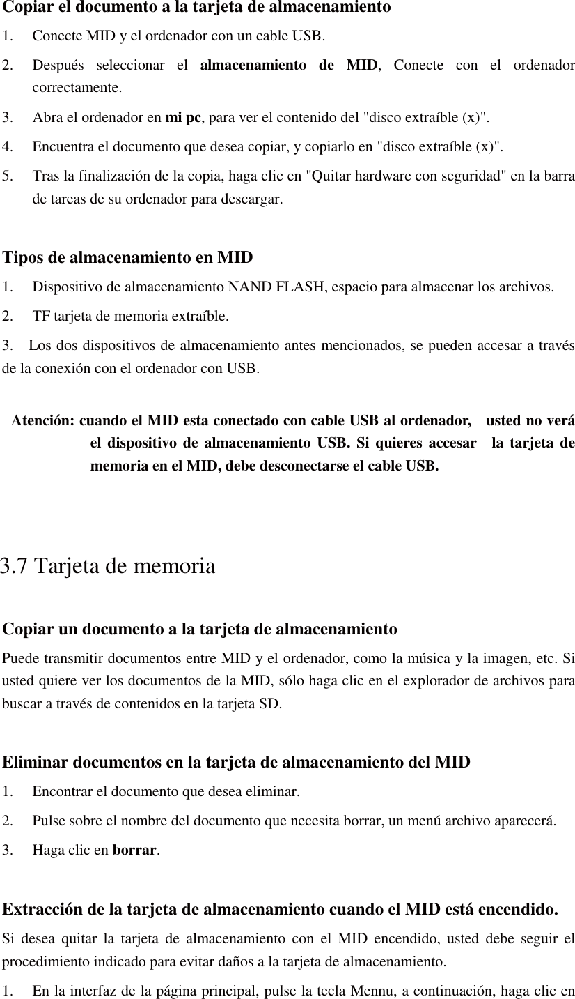 Page 10 of AOC A741 Tablet PC User Manual User  Manual