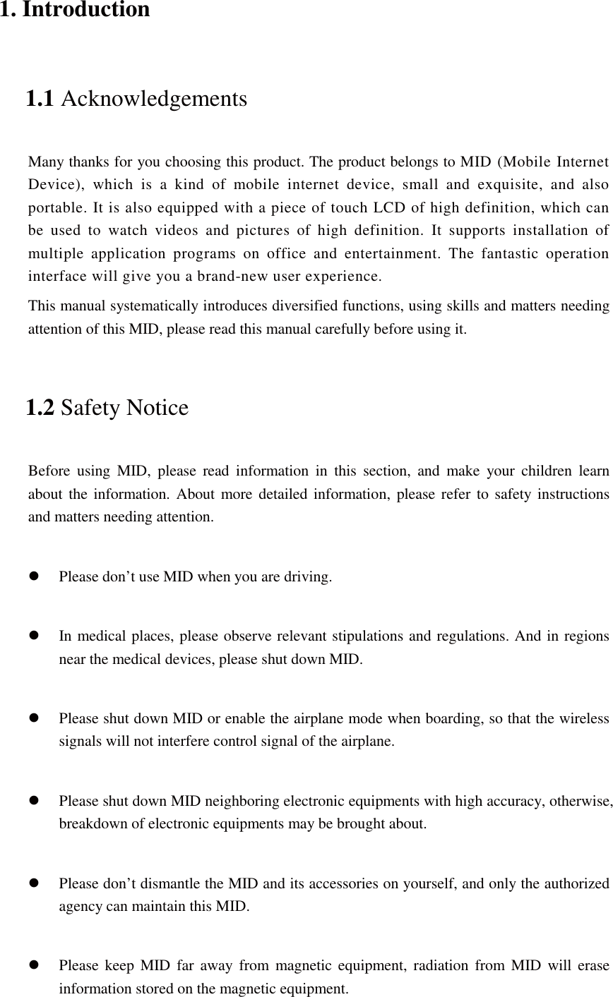 Page 20 of AOC A741 Tablet PC User Manual User  Manual