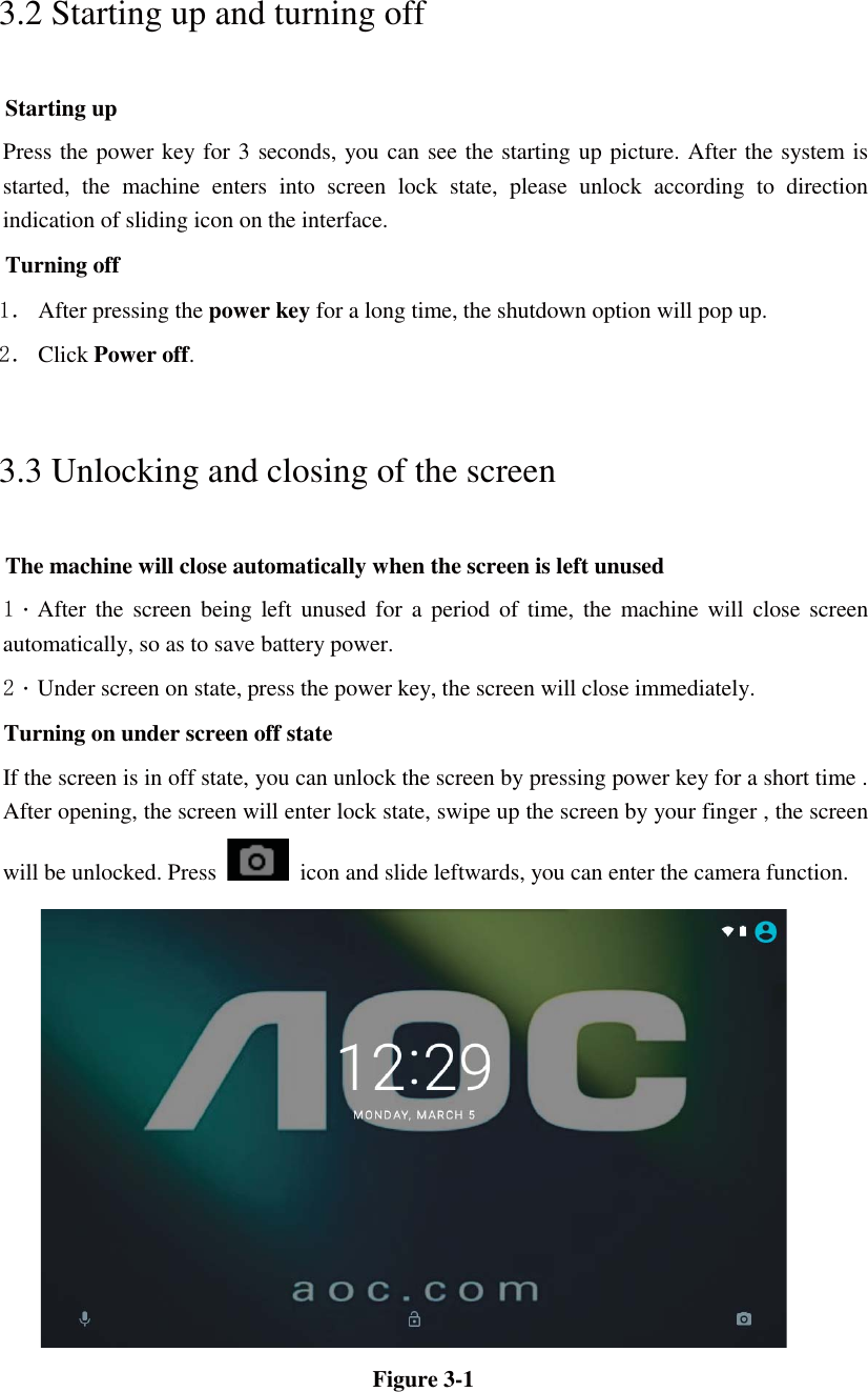 Page 24 of AOC A741 Tablet PC User Manual User  Manual