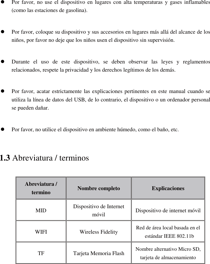 Page 3 of AOC A741 Tablet PC User Manual User  Manual