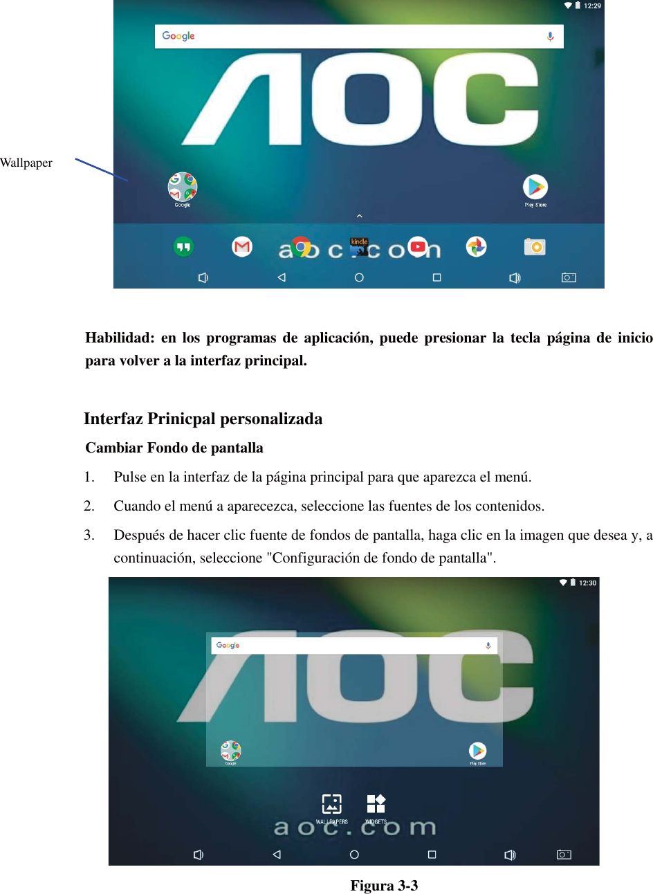 Page 8 of AOC A741 Tablet PC User Manual User  Manual