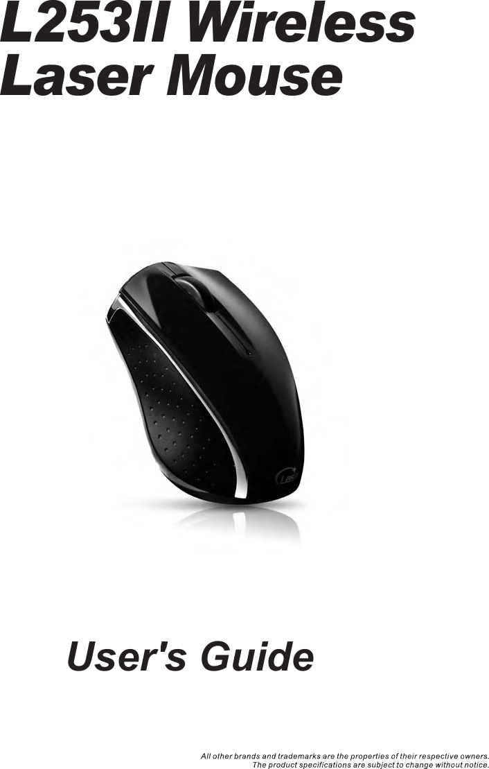 User&apos;s GuideL253II Wireless Laser Mouse