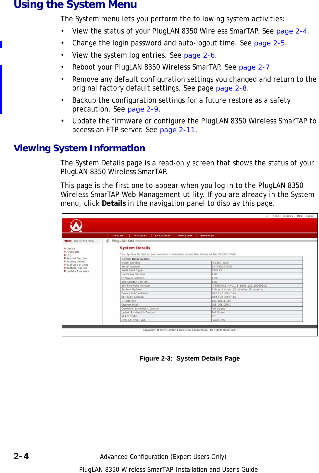 Page 16 of ASOKA USA PL8350-WAP PlugLAN Wireless User Manual 
