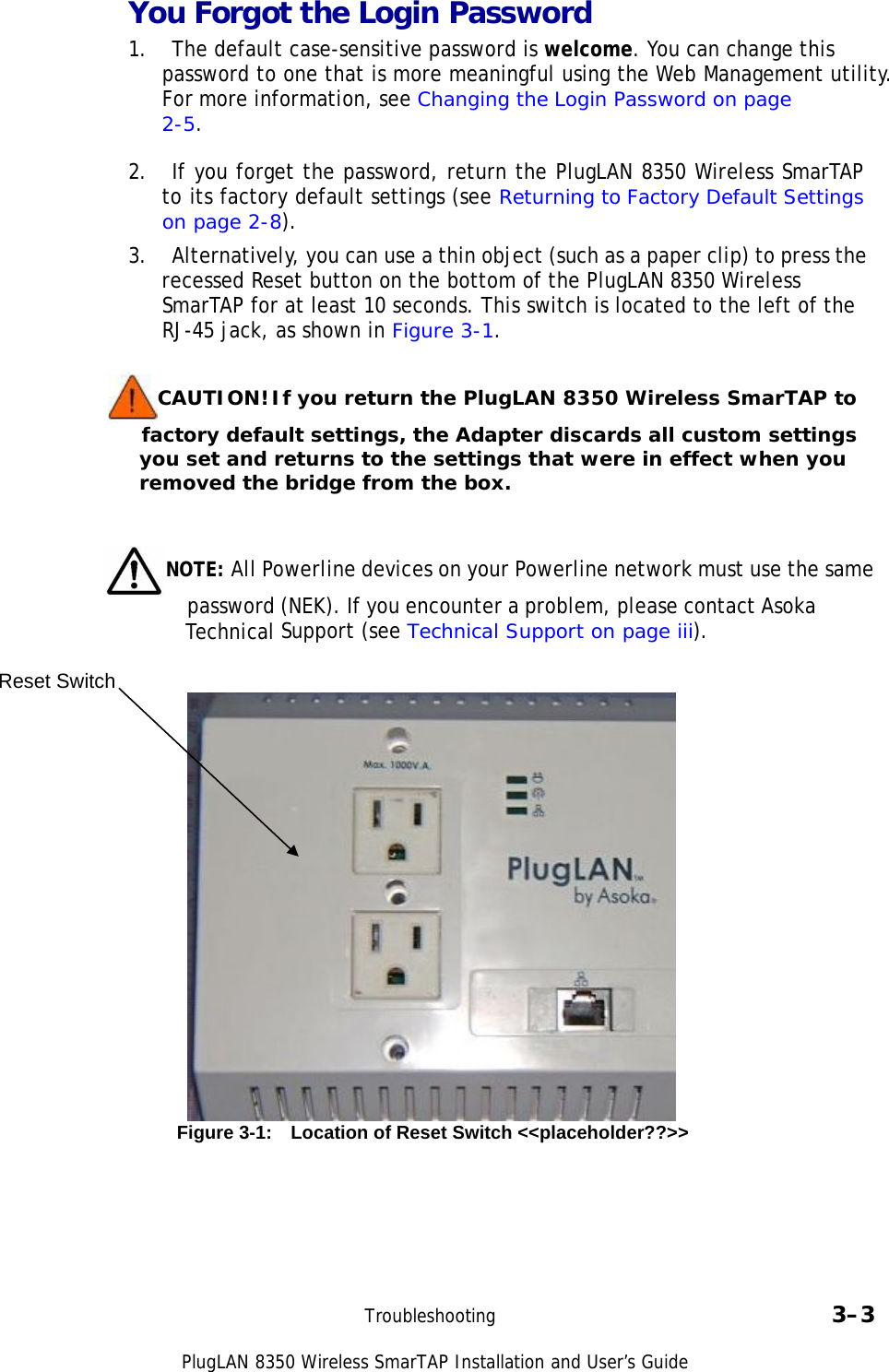 Page 39 of ASOKA USA PL8350-WAP PlugLAN Wireless User Manual 