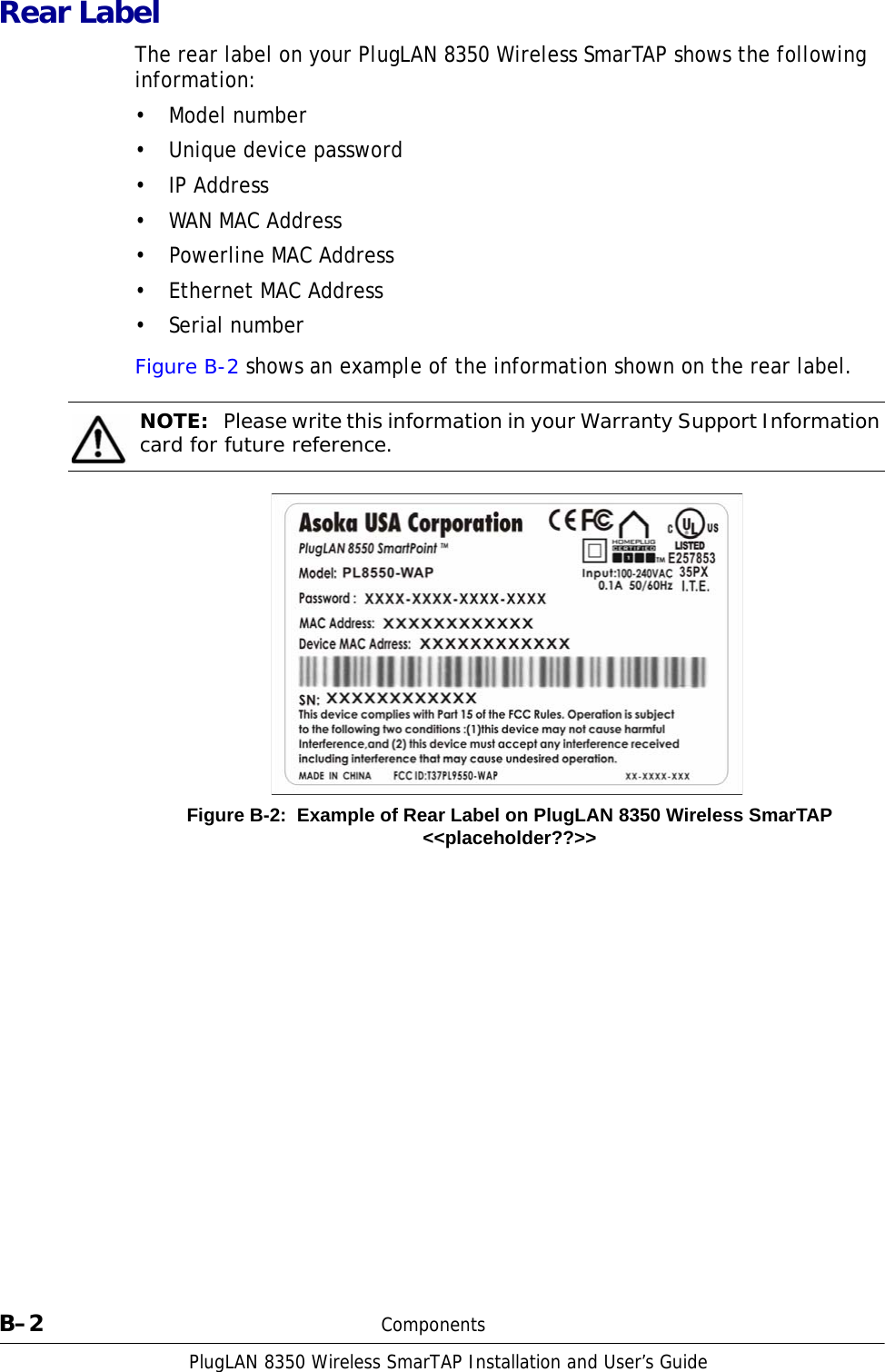 Page 44 of ASOKA USA PL8350-WAP PlugLAN Wireless User Manual 