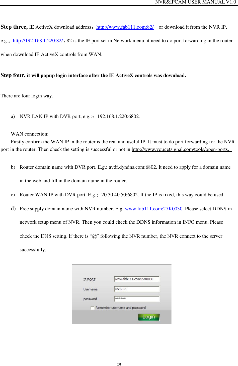 ASTER Technology NVR B9004EW NVR User Manual NVR IPCAM Manual