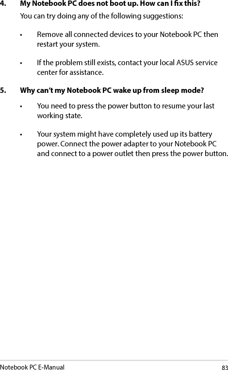 84Notebook PC E-Manual