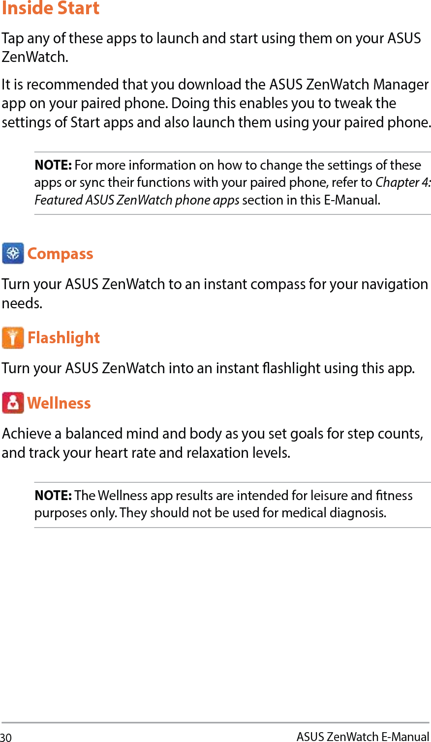 4Featured ASUS ZenWatch phone appsChapter 4: Featured ASUS ZenWatch phone apps