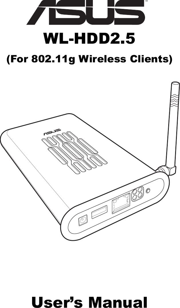 ¨WL-HDD2.5(For 802.11g Wireless Clients)User’s Manual
