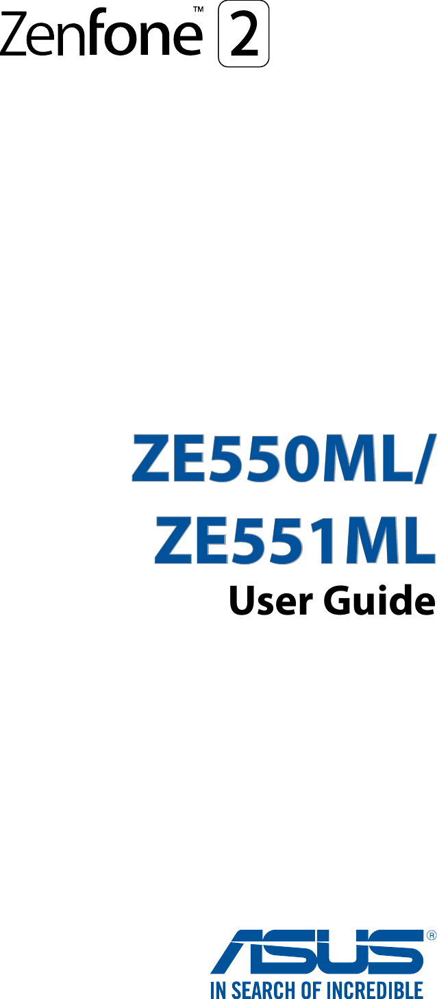 ZE550ML/ZE551MLUser Guide