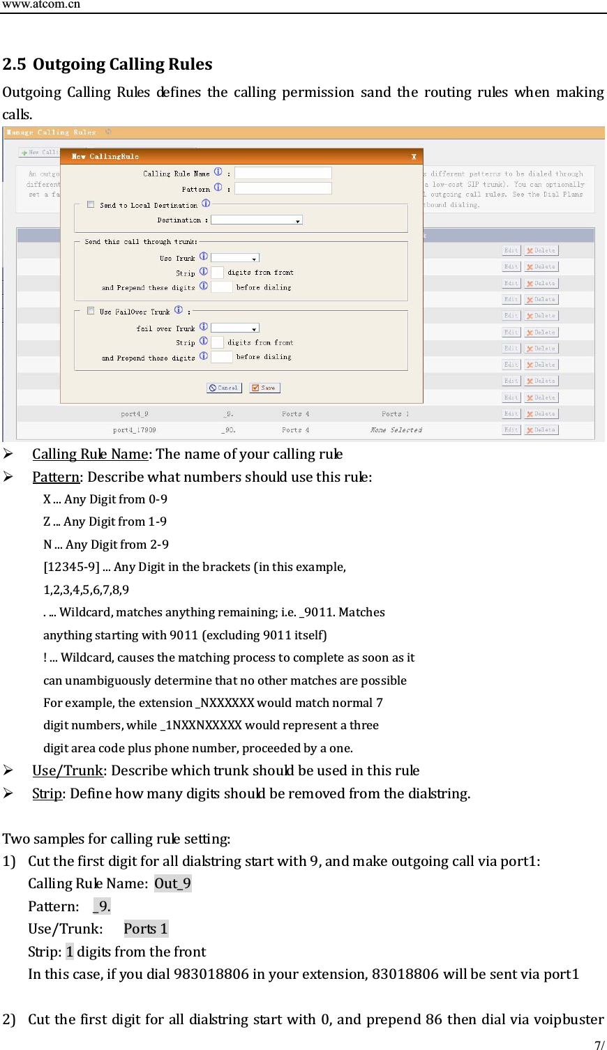 www.atcom.cn 2.5 OutgoingCallingRules            Ǥ ¾ǣ¾ǣǣǤǤǤͲǦͻǤǤǤͳǦͻǤǤǤʹǦͻȋǡȏͳʹ͵ͶͷǦͻȐǤǤǤͳǡʹǡ͵ǡͶǡͷǡ͸ǡ͹ǡͺǡͻǤǤǤǤǤǡǢǤǤ̴ͻͲͳͳͻͲͳͳȋͻͲͳͳȌǨǤǤǤǡǡ̴͹ǡ̴ͳǡǤ¾Ȁǣ7/¾ǣǤ ǣ ͳȌ ͻǡͳǣ  ǣ ̴ͻǣ ̴ͻǤȀǣ ͳǣͳǡͻͺ͵ͲͳͺͺͲ͸ǡͺ͵ͲͳͺͺͲ͸ͳʹȌ Ͳǡͺ͸