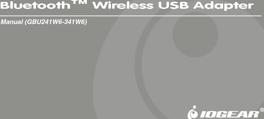 &copy; 2006 IOGEAR. All Rights reserved.  Part No. M0418IOGEAR, the IOGEAR logo, are trademarks or registered trademarks of IOGEAR, Inc. Microsoft and Windows are registered trademarks of Microsoft Corporation.  All other brand and product names are trademarks or registered trademarks of their respective holders. IOGEAR makes no warranty of any kind with regards to the information presented in this document. All information furnished here is for informational purposes only and is subject to change without notice. IOGEAR, Inc. assumes no responsibility for any inac-curacies or errors that may appear in this document.