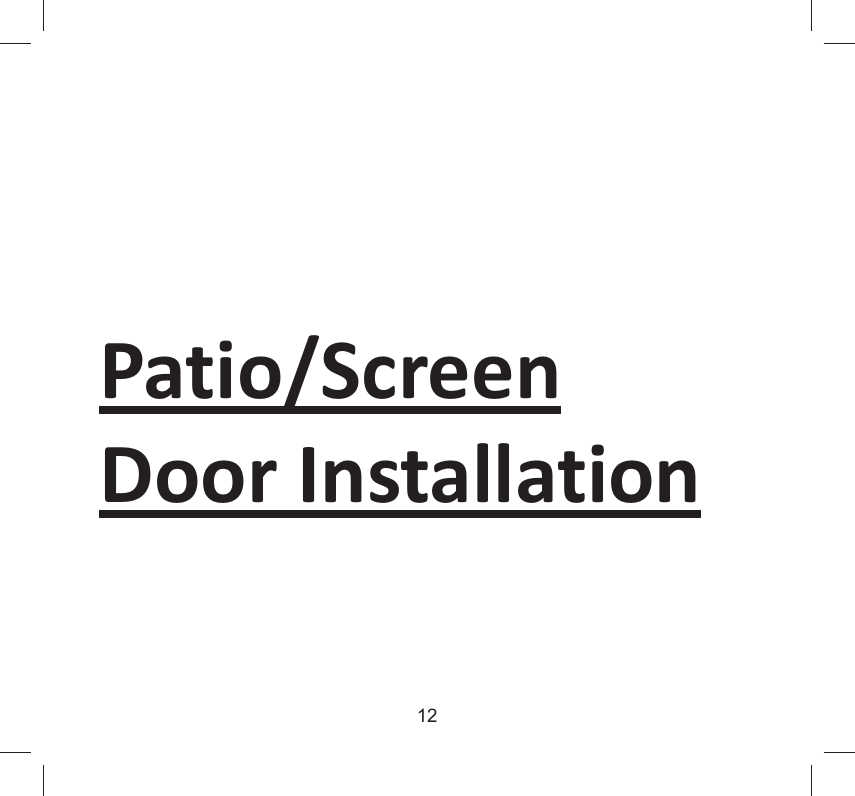 Page 13 of AUTOSLIDE AS5 Pedestrian AUTO Sliding Door Operator User Manual 