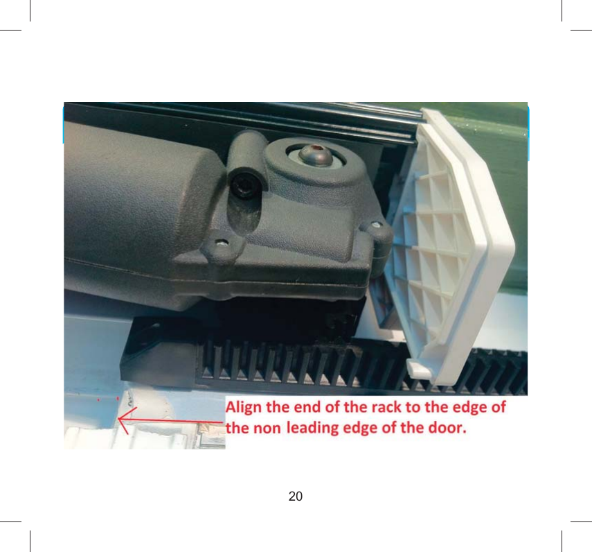 Page 21 of AUTOSLIDE AS5 Pedestrian AUTO Sliding Door Operator User Manual 