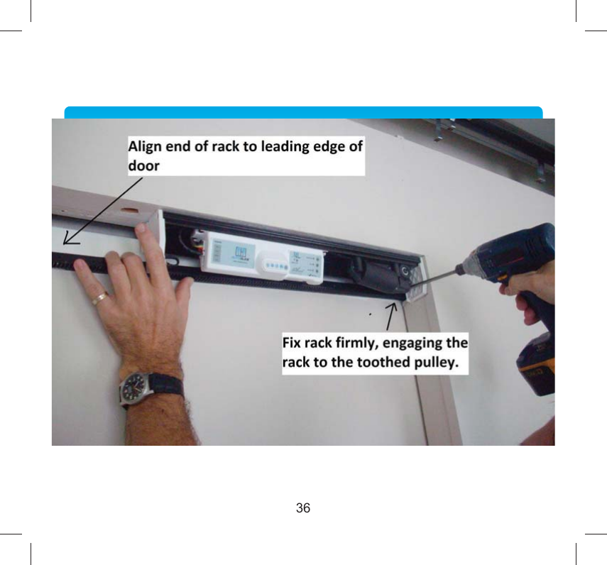 Page 37 of AUTOSLIDE AS5 Pedestrian AUTO Sliding Door Operator User Manual 