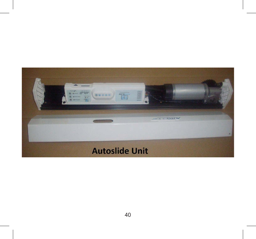 Page 41 of AUTOSLIDE AS5 Pedestrian AUTO Sliding Door Operator User Manual 