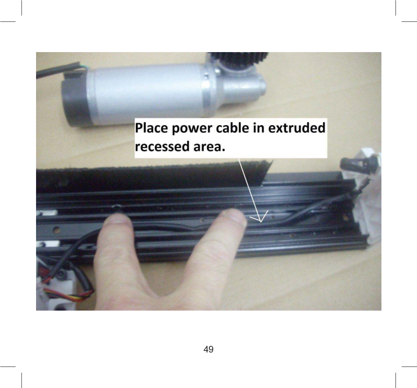 Page 50 of AUTOSLIDE AS5 Pedestrian AUTO Sliding Door Operator User Manual 