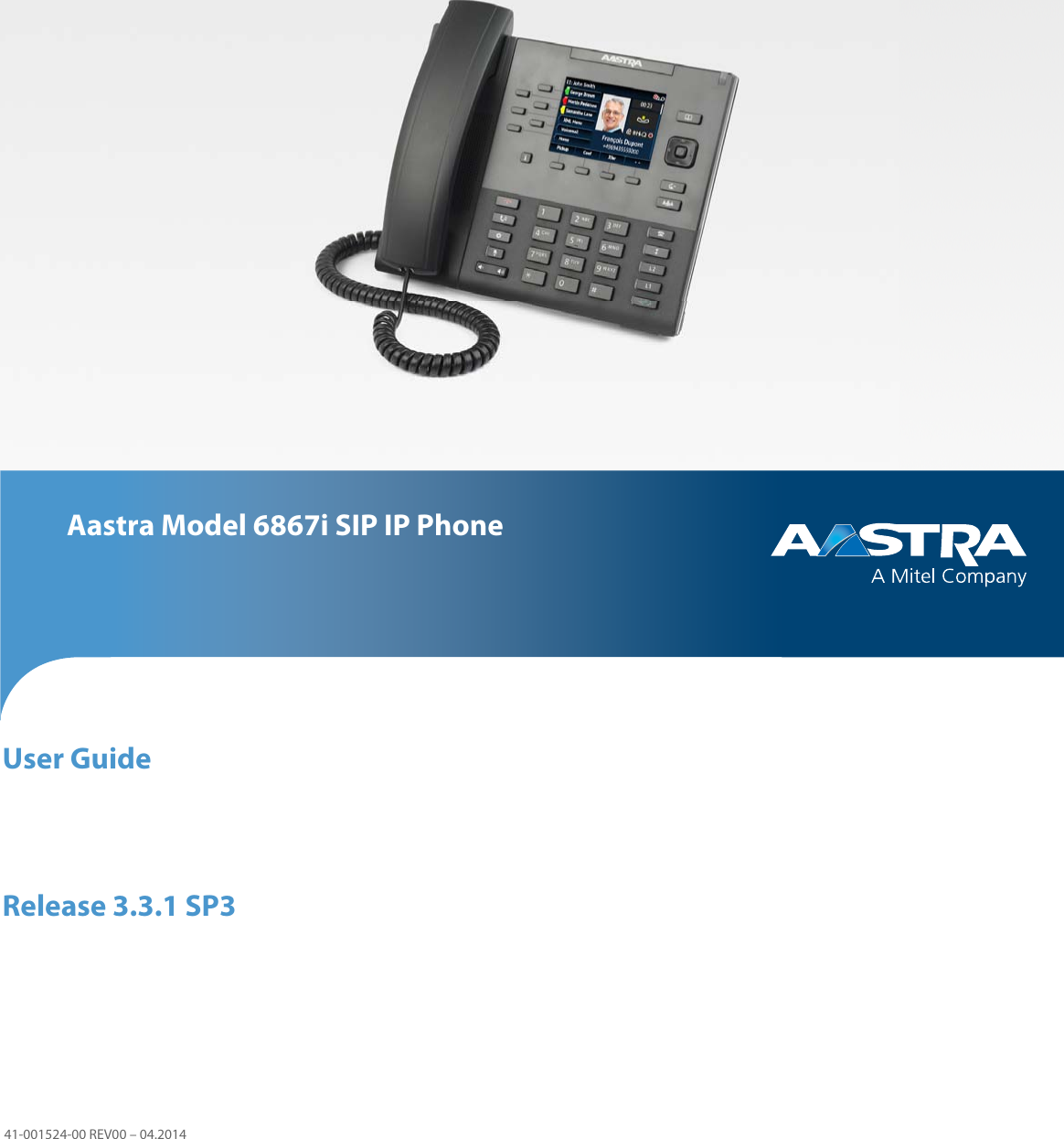 Aastra 6867I Users Manual IP Phone