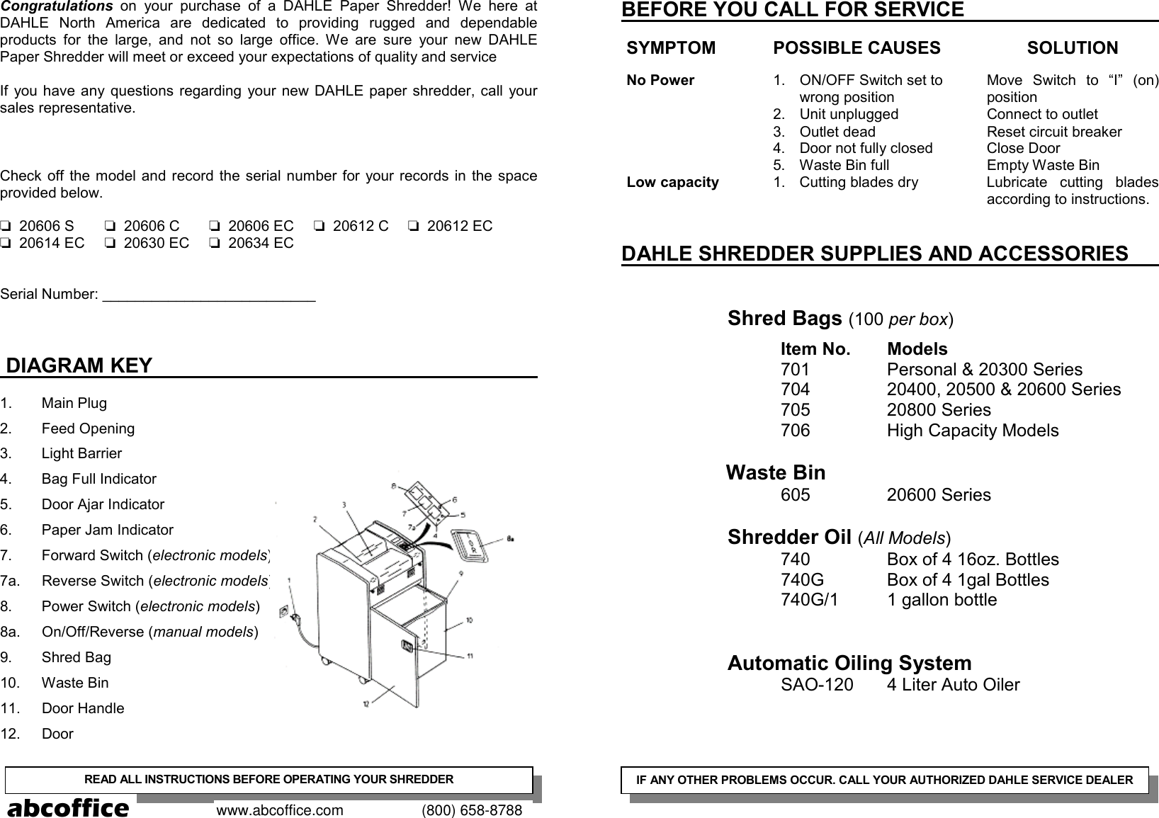 Page 2 of 4 - Abc-Office Abc-Office-20600-Series-Users-Manual- Abc-office-20600-series-users-manual