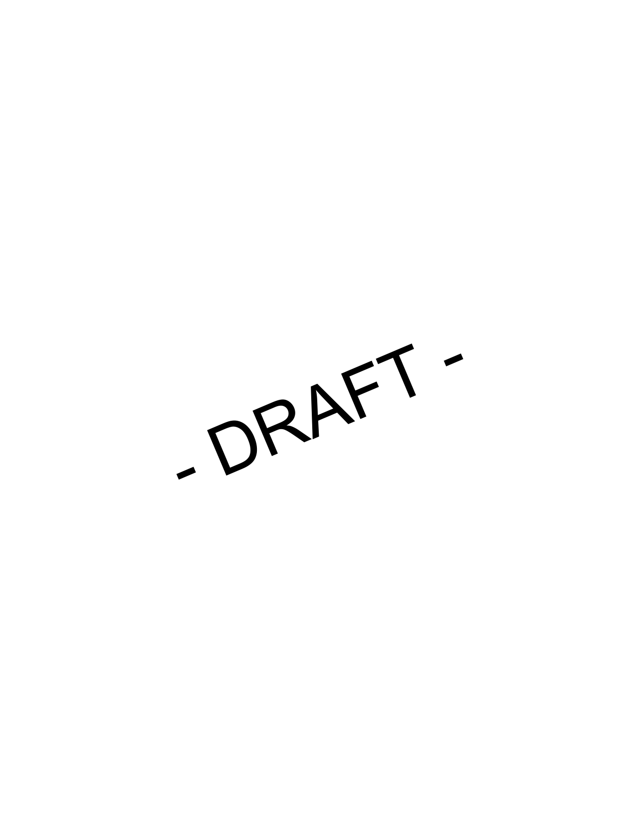    - DRAFT -