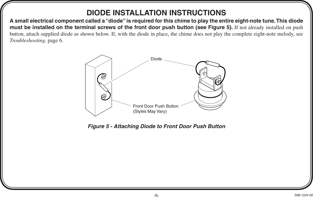 Page 5 of 8 - Ace-Hardware Ace-Hardware-Tr-0070-Bx-Users-Manual- 598-1224-00  Ace-hardware-tr-0070-bx-users-manual