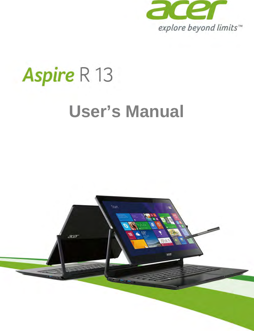 Acer orporated 7265NG 7265NGW User Manual Aspire R7 371T Ski Win8