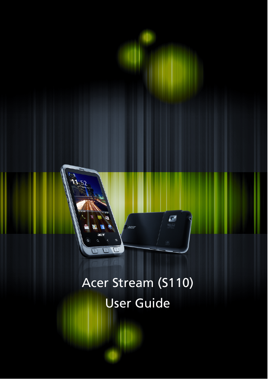 Acer Stream (S110)User Guide