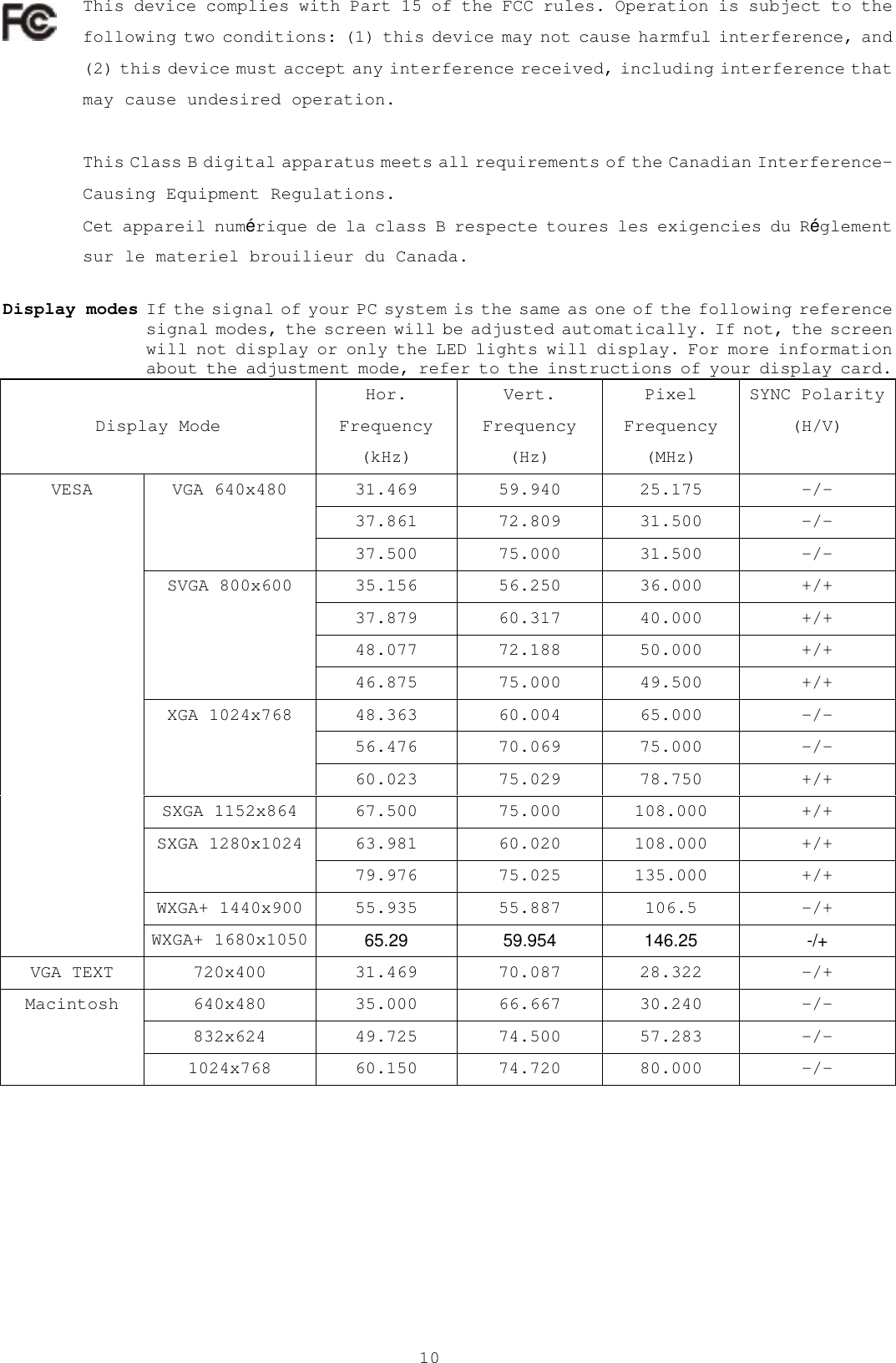 Page 11 of 11 - Acer Acer-Al2216W-Users-Manual- AL2017 English User's Guide Acer-al2216w-users-manual