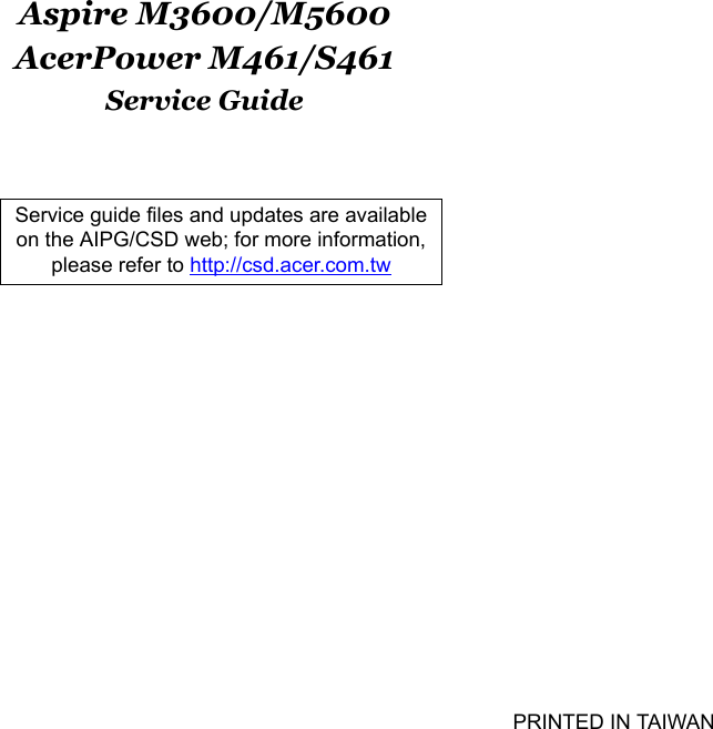 Acer AcerPowerF1 Driver download