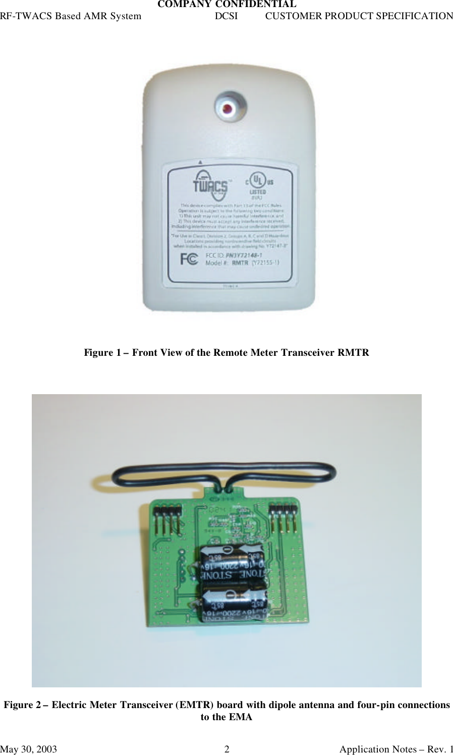 Aclara Power Line Systems Y721481 Frequency Hopping Spread Spectrum