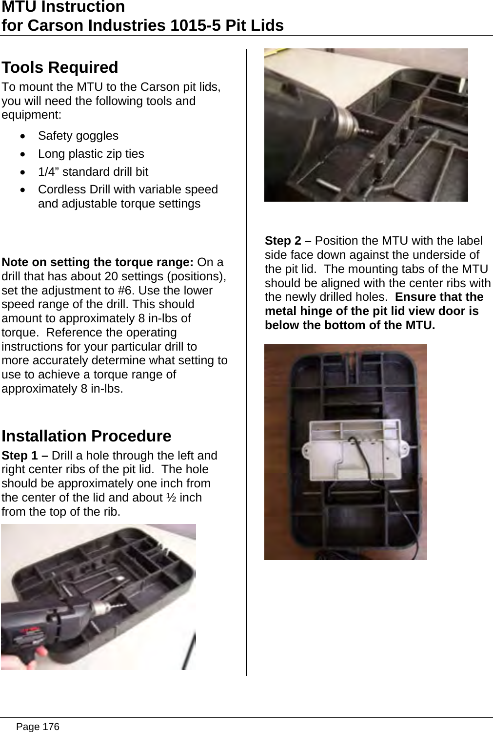 Page 176 of Aclara Technologies 09015 Transmitter for Meter Reading User Manual users manual