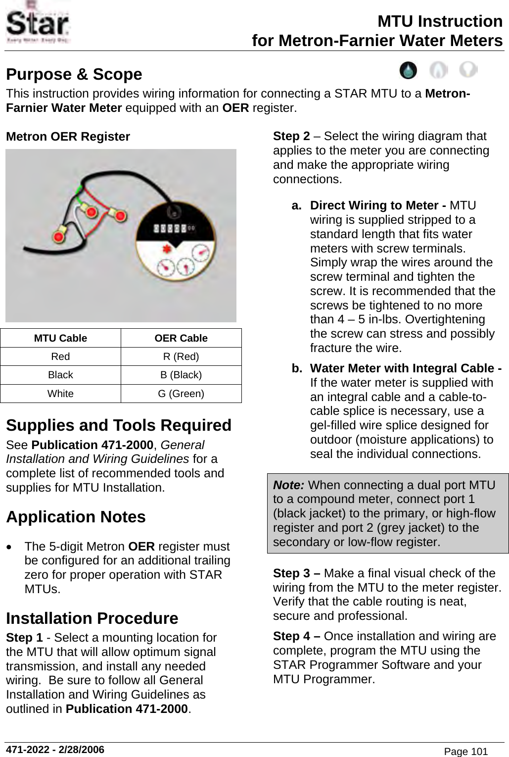 Page 101 of Aclara Technologies 11583-2 TRANSMITTER FOR METER READING User Manual