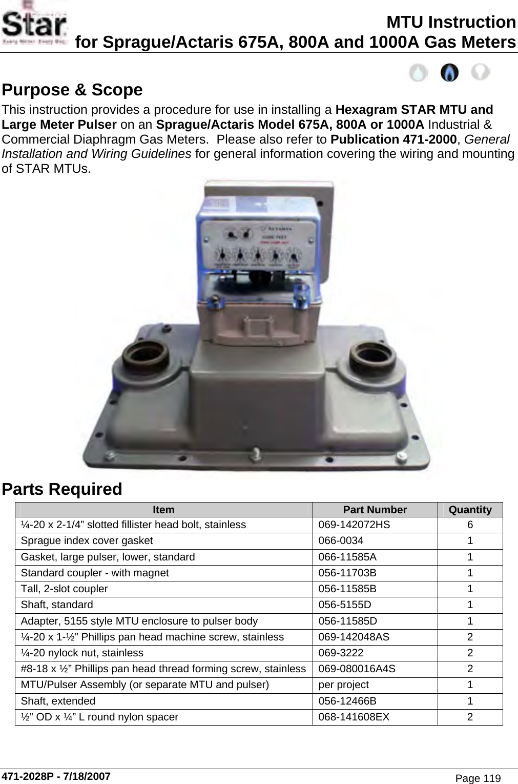 Page 119 of Aclara Technologies 11583-2 TRANSMITTER FOR METER READING User Manual