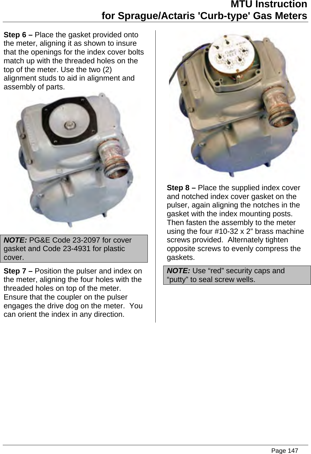 Page 147 of Aclara Technologies 11583-2 TRANSMITTER FOR METER READING User Manual