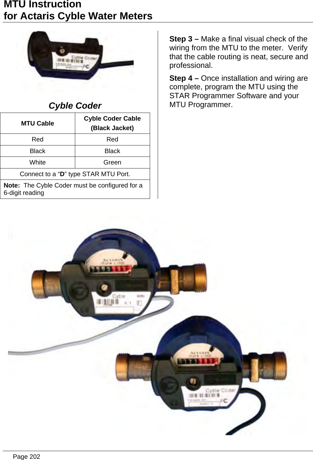 Page 202 of Aclara Technologies 11583-2 TRANSMITTER FOR METER READING User Manual