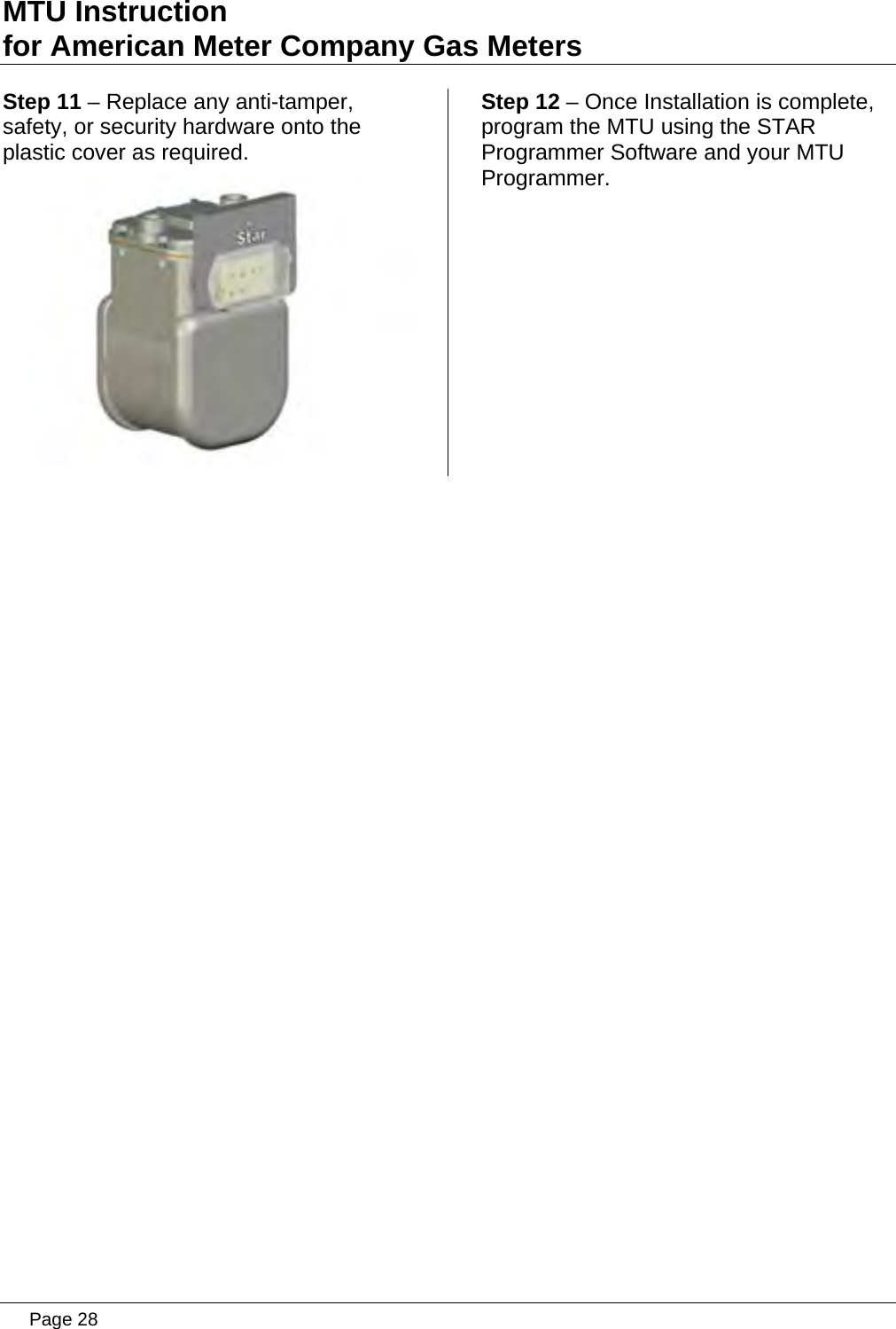 Page 28 of Aclara Technologies 11583-2 TRANSMITTER FOR METER READING User Manual