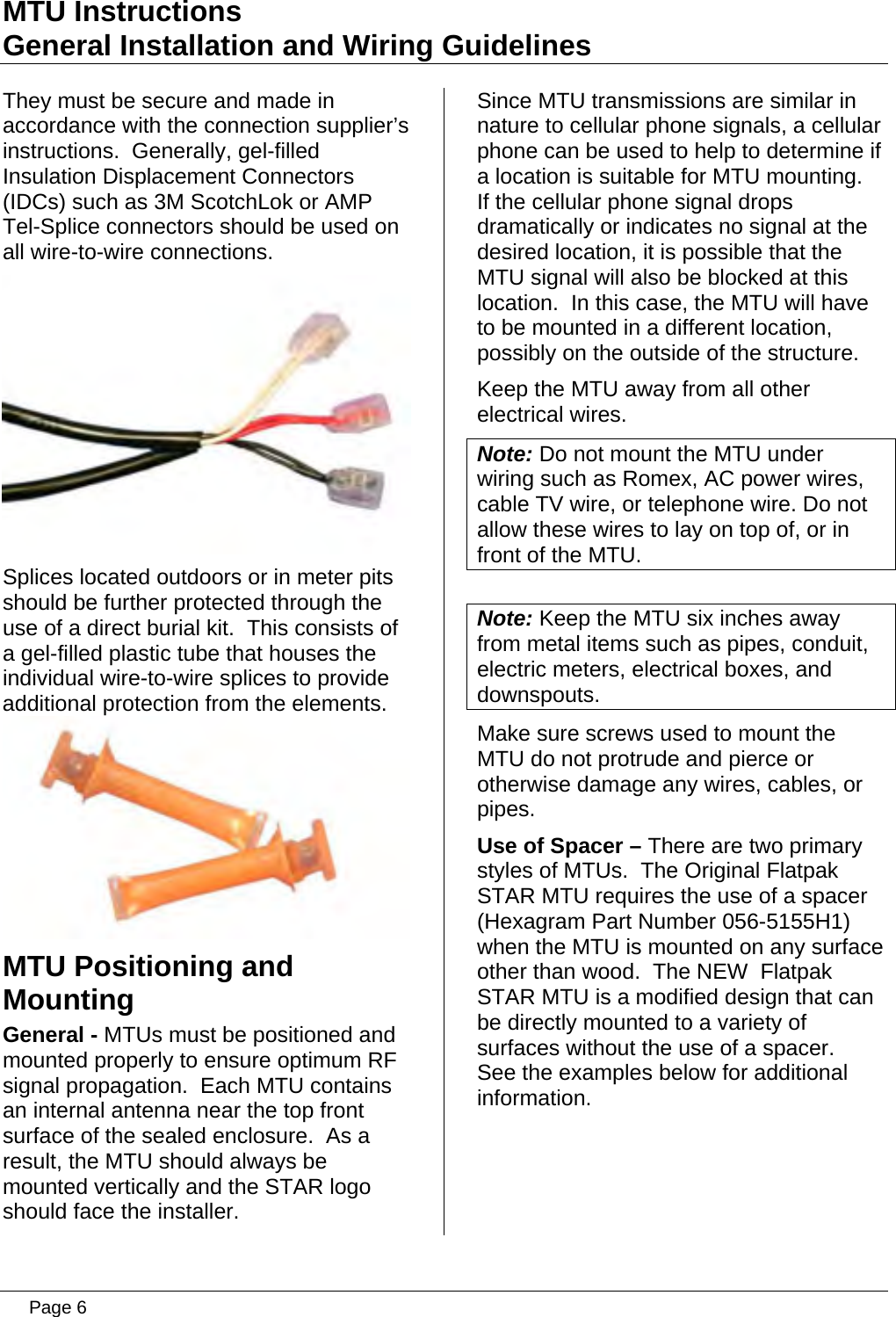 Page 7 of Aclara Technologies 11583-2 TRANSMITTER FOR METER READING User Manual