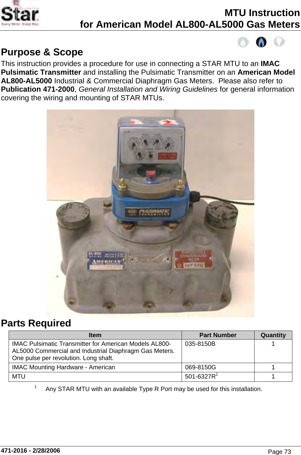 Page 73 of Aclara Technologies 11583-2 TRANSMITTER FOR METER READING User Manual