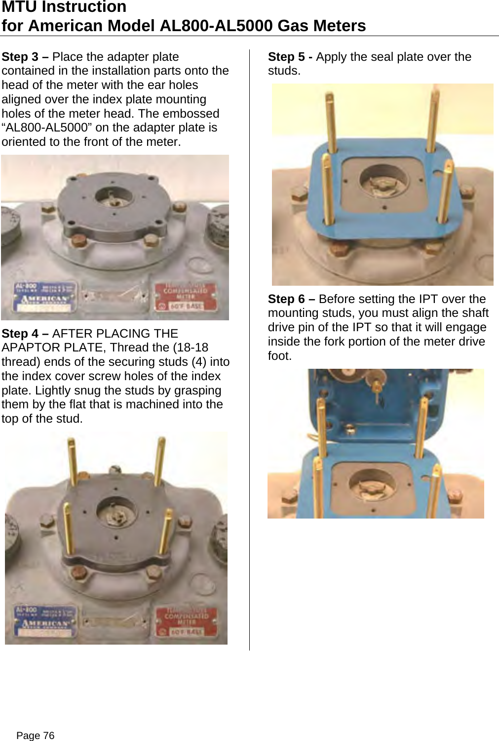 Page 76 of Aclara Technologies 11583-2 TRANSMITTER FOR METER READING User Manual