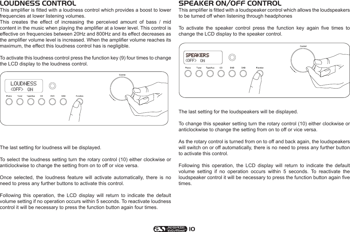 Page 10 of 12 - Acoustical-Solutions Acoustical-Solutions-Sp-101-Users-Manual-  Acoustical-solutions-sp-101-users-manual