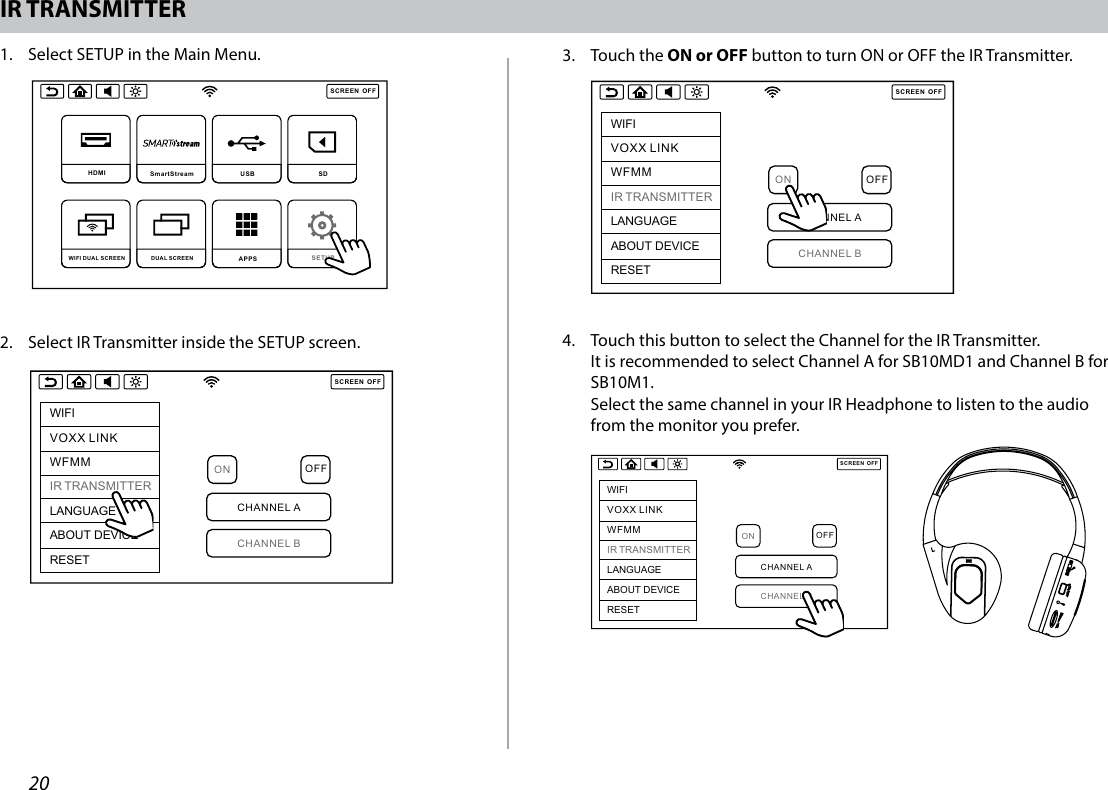 Page 20 of Action Electronics 9R3SBB71012 10.1 inch IN-CAR SEATBACK MONITOR WITH DVD User Manual 15 SB10MD1 UserMan