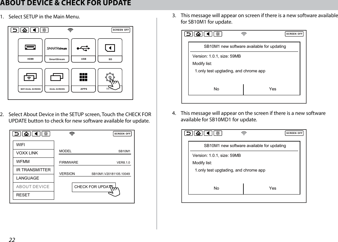 Page 22 of Action Electronics 9R3SBB71012 10.1 inch IN-CAR SEATBACK MONITOR WITH DVD User Manual 15 SB10MD1 UserMan