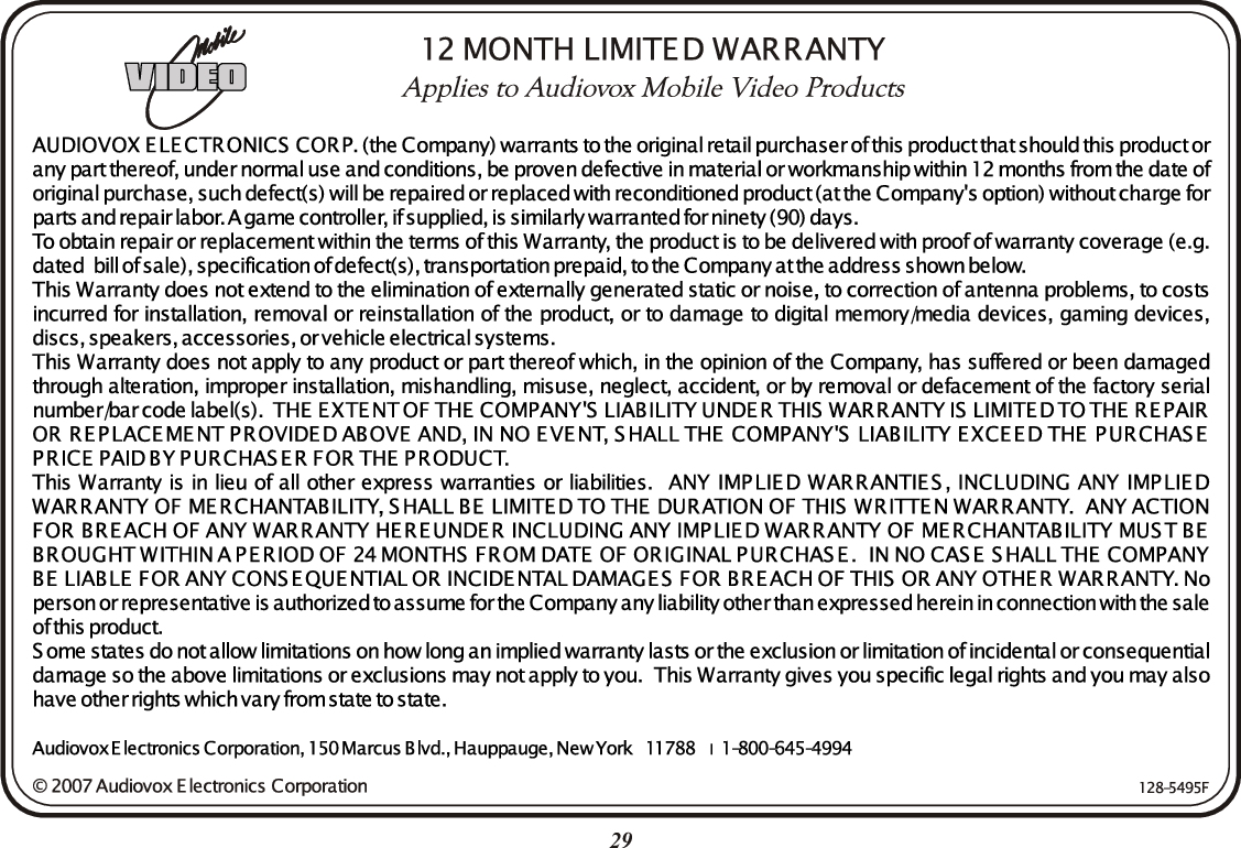 Notice : The changes or modifications not expressly approved by the party responsible•   for compliance could void the user’s authority to operate the equipment.